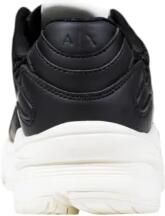 Armani Exchange Lace-Up Polyester Sneakers with Laces Black - Foto 7