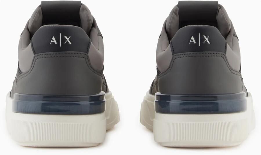 Ar i Exchange Eco-leren Sneakers met Decoratieve Stiksels