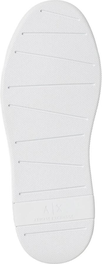 Armani Exchange Blauwe Leren Sportieve Sneakers met Rubberen Zool Blue Heren - Foto 11