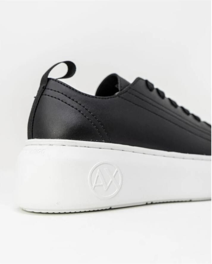Armani Exchange Zwarte Sneakers met Flatform Zool Black Dames - Foto 6
