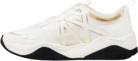 Armani Exchange Lace-Up Rubber Sole Polyester Sneakers - Foto 3