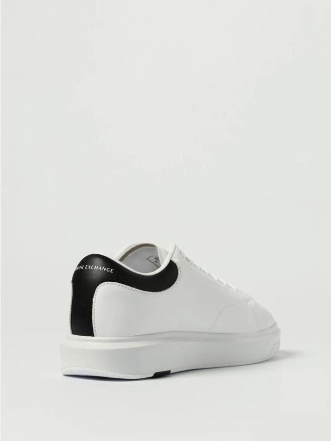 Armani Exchange Witte Sneakers voor een Stijlvolle Look White Heren - Foto 6