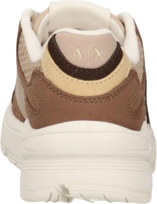 Armani Exchange Panelled Logo-Patch Sneakers - Foto 4
