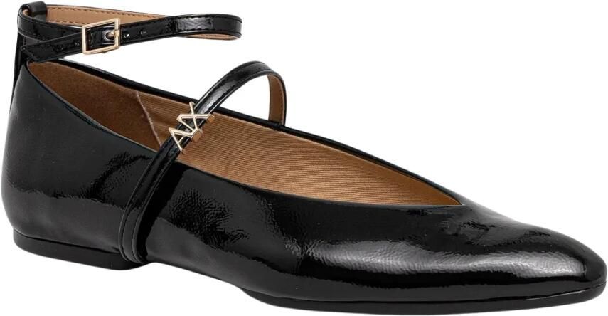 Armani Exchange Puntige ballerina's met bandjes