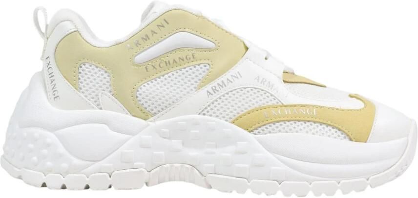 Armani Exchange Printed Sporty Slip-On Sneakers