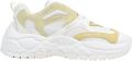 Armani Exchange Printed Sporty Slip-On Sneakers - Geel