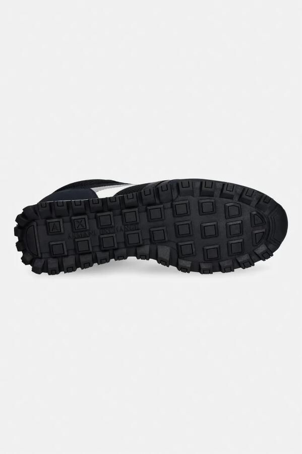 ARMANI EXCHANGE Sneakers laag donkerblauw grijs wit - Foto 4