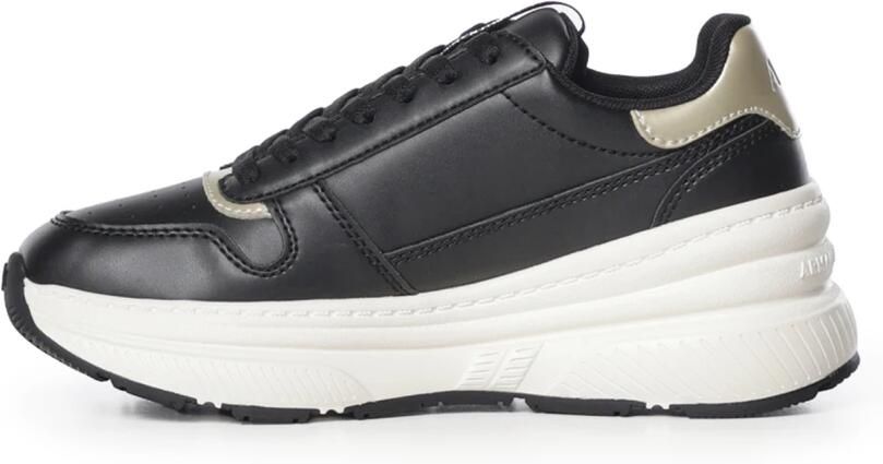 Armani Exchange Sneakers met metallic details en rubberen zool - Foto 2