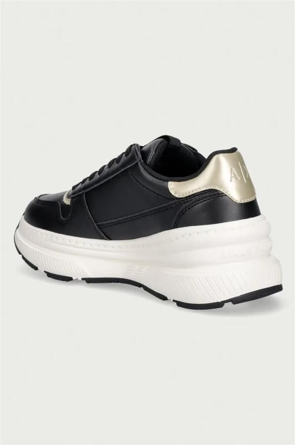 Armani Exchange Sneakers met metallic details en rubberen zool - Foto 9