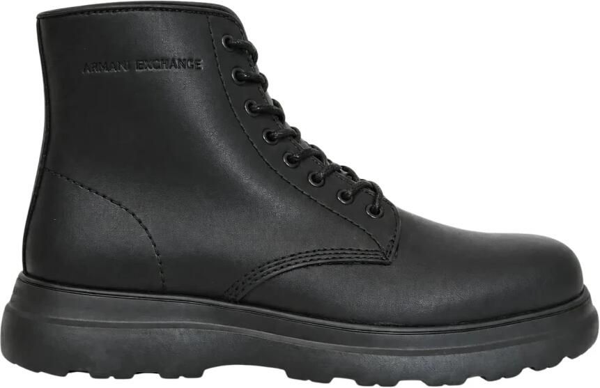 Armani Exchange boots van echt leer model 'LEA'