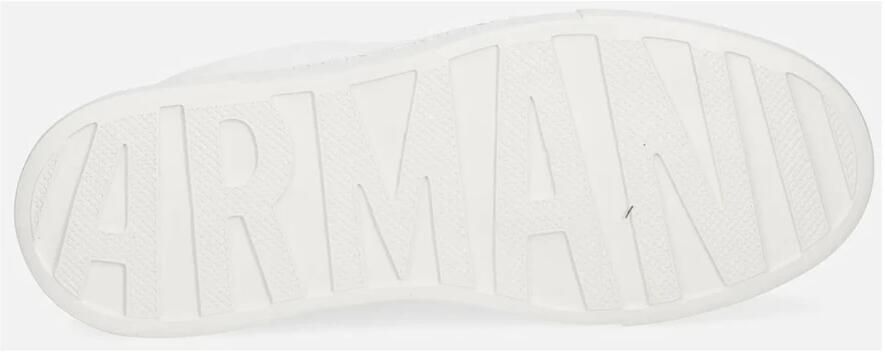 Ar i Exchange Witte Atletische Sneakers met Contrasterende Inzetstukken