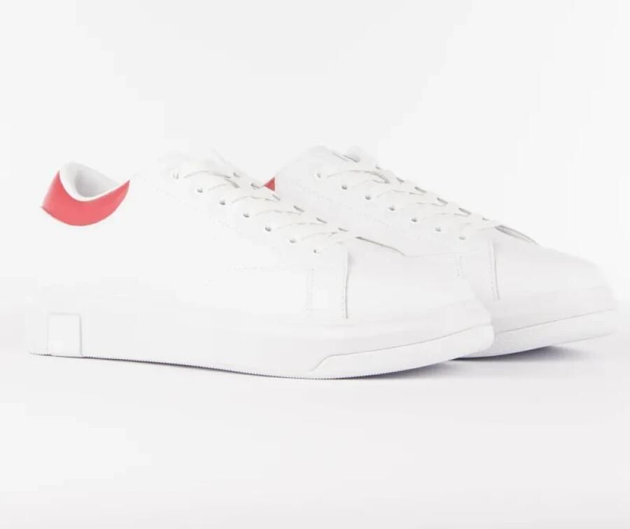 Armani Exchange Witte Leren Sneakers Minimalistische Stijl - Foto 2