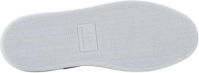 Armani Exchange Witte Sneakers Moderne Minimalistische Stijl White Heren