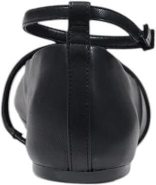 Armani Exchange Zwarte Leren Instappers Black Dames - Foto 3