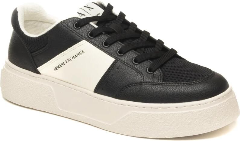 ARMANI EXCHANGE Sneakers laag zwart wit - Foto 3