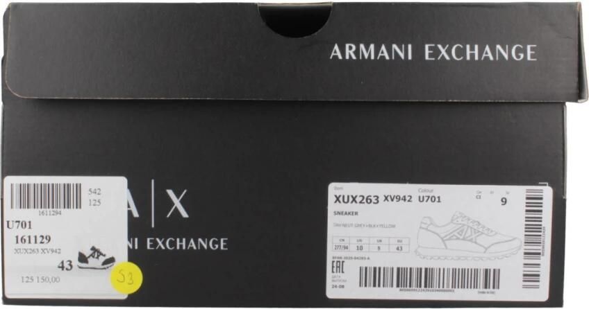 EAX Sneakers Sport Zapatillas Hombre Modèle Xux263 Xv942 - Foto 2