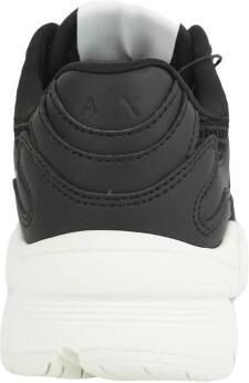 Armani Exchange Lace-Up Polyester Sneakers with Laces Black - Foto 3