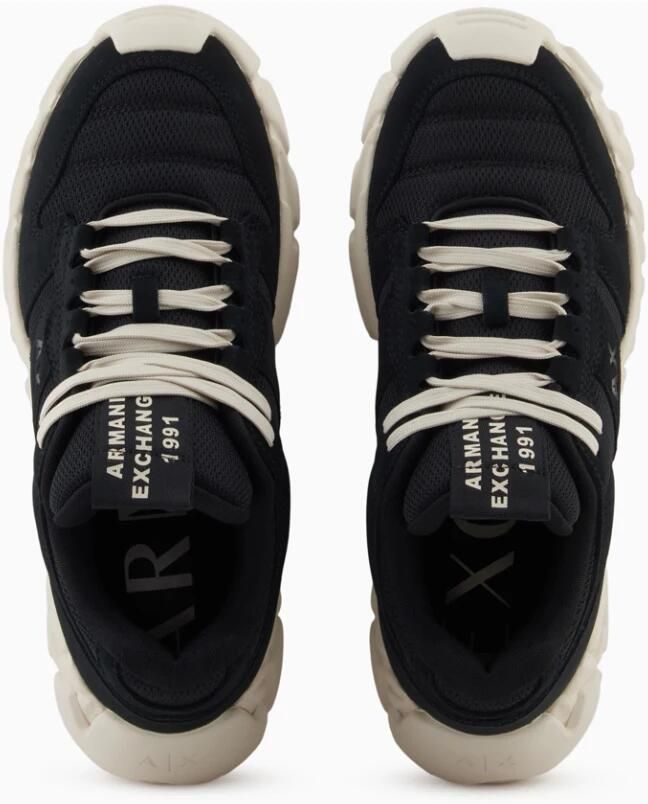 Ar i Exchange Zwarte Sneakers voor een Stijlvolle Look