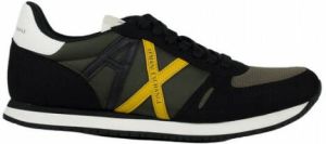 Armani Exchange Retro sneaker met mesh details