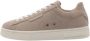Armani Exchange Basis leren sneakers zandkleur - Thumbnail 2
