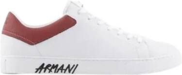 Armani Exchange Basis Sneakers Wit Heren