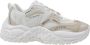 Armani Exchange Beige Rubberen Zool Damessneakers Beige Dames - Thumbnail 9