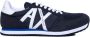 Armani Exchange Zwarte en witte hardloopschoenen Xux017 Xcc68 K489 Black Heren - Thumbnail 2