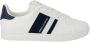 Armani Exchange Blauwe Veterschoenen met Rubberen Zool White Heren - Thumbnail 2