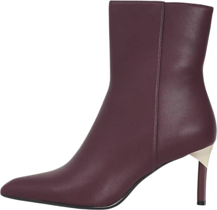 Armani Exchange Bordeaux Dames Statement Laarzen