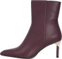 Armani Exchange Bordeaux Enkellaarzen voor dames - Thumbnail 1