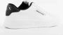 Armani Exchange Casual witte sneakers met fleece voering - Thumbnail 1