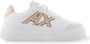 Armani Exchange Contrast Logo Sneakers Xdx147 Optic White Dames - Thumbnail 7