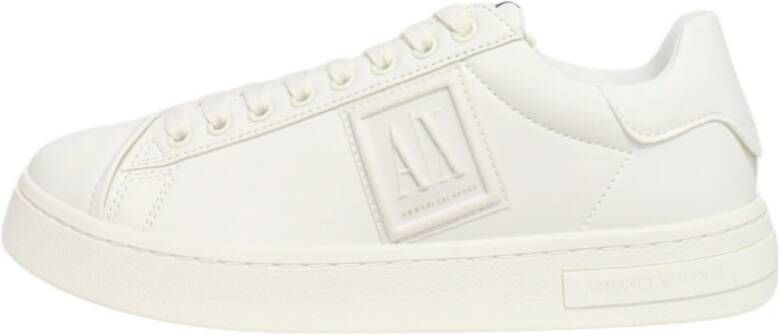 Armani Exchange Ecopelle Sneakers met Logo Detail