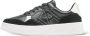 Armani Exchange Zwarte Sneakers met Suede Inzetstukken Black Heren - Thumbnail 3