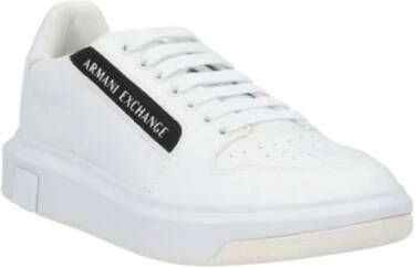 Armani Exchange Elegante Sneakers Wit Heren