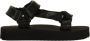 Armani Exchange Flat Sandals Black Dames - Thumbnail 1