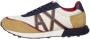 Armani Exchange Stijlvolle Heren Sneakers Beige Heren - Thumbnail 1
