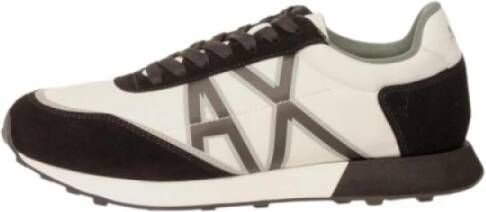 Armani Exchange Flats Wit Heren