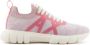 Armani Exchange Fuchsia Sneakers Comfortabel Stretch Multicolor Dames - Thumbnail 5