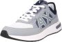 Armani Exchange Grijze Sneakers Ss22 Hardloopstijl Multicolor Heren - Thumbnail 4