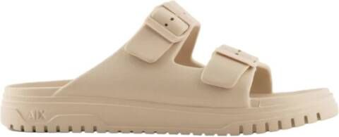 Armani Exchange Heren sandalen van acetaat materiaal