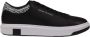 Armani Exchange Leren Sneaker Heren Herfst Winter Collectie Black Heren - Thumbnail 13