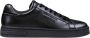 Armani Exchange Leren sneakers met label in reliëf model 'ACTION' - Thumbnail 1