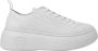 Armani Exchange Witte Leren Sneakers Lente Zomer Collectie White Dames - Thumbnail 5