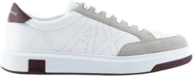Armani Exchange Klassieke Sneakers White Heren