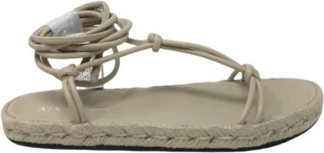 Armani Exchange Sandal Nappa PU Xdp024Xv427 Beige Dames