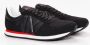 Armani Exchange Zwarte en witte hardloopschoenen Xux017 Xcc68 K489 Black Heren - Thumbnail 2