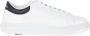 Armani Exchange Leren Sneakers met Rubberen Zool White Heren - Thumbnail 1