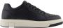 Ar i Exchange Logo Low-Top Zwarte Sneakers - Thumbnail 1