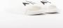 Armani Exchange Moderne en praktische witte zomerslippers - Thumbnail 2